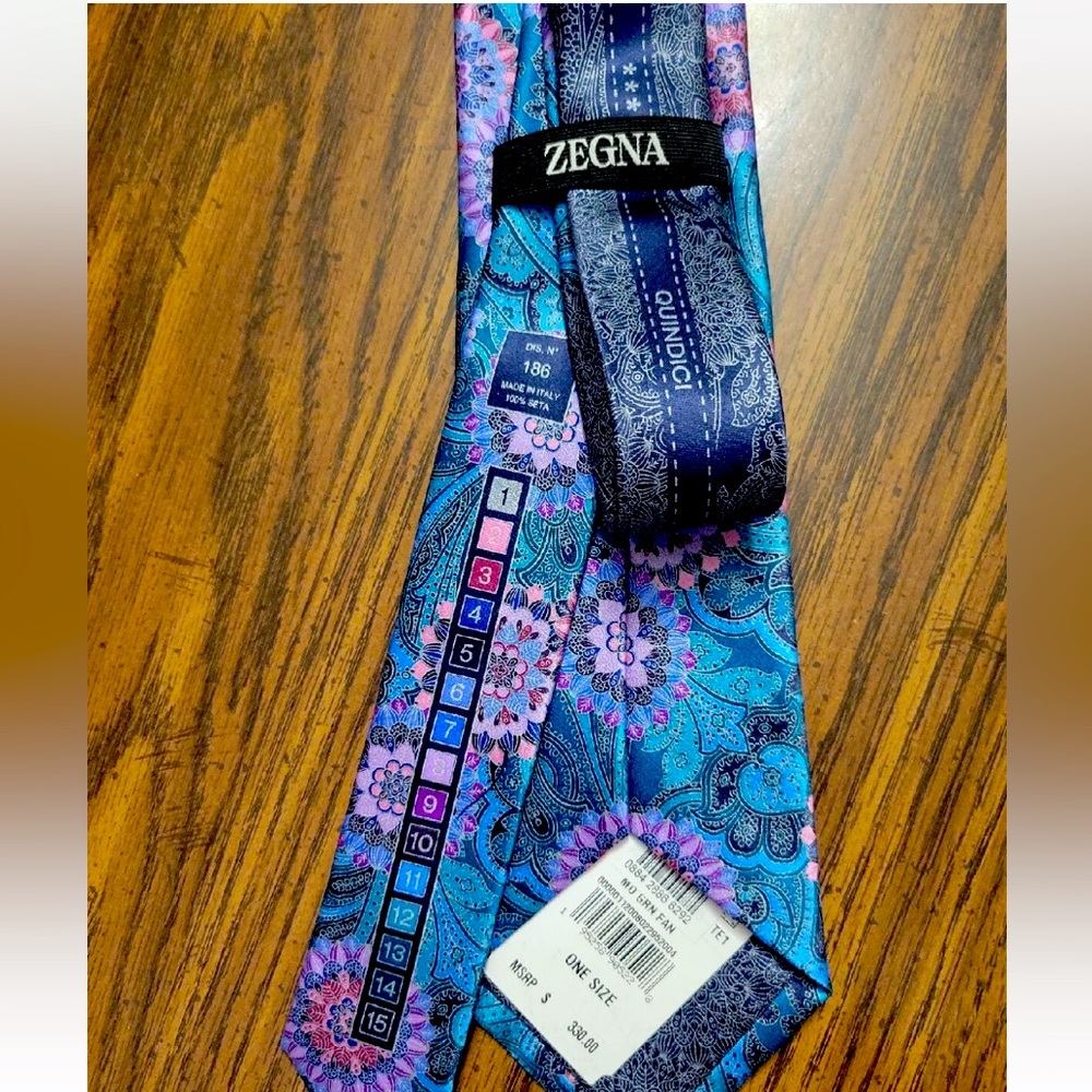 ISO: Ermenegildo Zegna Quindici Medallion Tie